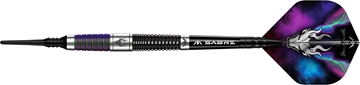 Strelice Za Pikado Occult Black & Coral PVD 90% Tungsten