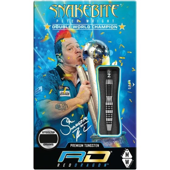 Strelice Za Pikado Peter Wright Black Racer 90% Tungsten