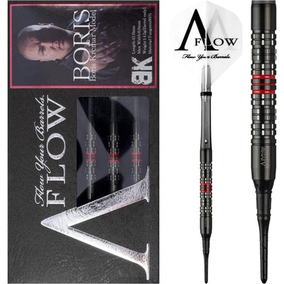 Strelice Za Pikado Boris Krčmar A Flow Black Line CT 95% Tungsten