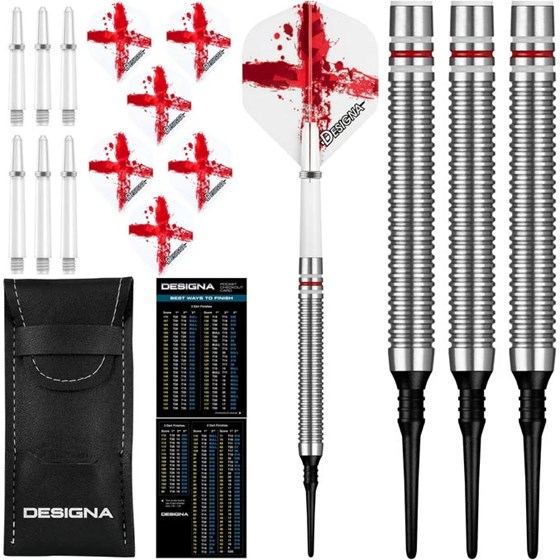 Strelice Za Pikado Patriot-X England 90% Tungsten