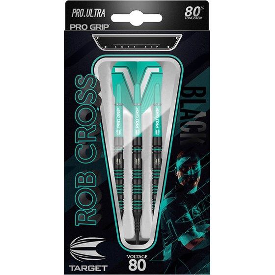 Strelice Za Pikado Rob Cross Crna 80% Tungsten
