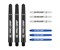 Pikado Nastavci Pro Grip Crna/Bijela/Plava 3x Set