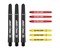 Pikado Nastavci Pro Grip Crna/Crvena/Žuta 3x Set