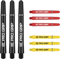 Pikado Nastavci Pro Grip Crna/Crvena/Žuta 3x Set