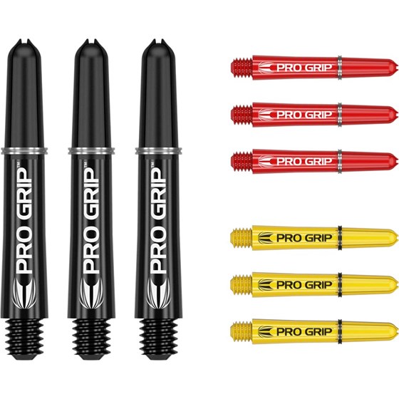 Pikado Nastavci Pro Grip Crna/Crvena/Žuta 3x Set
