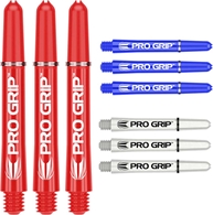 Pikado Nastavci Pro Grip Crvena/Plava/Bijela 3x Set