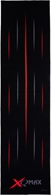 Pikado Tepih Dartmat Stripes Crna Crvena 60CM