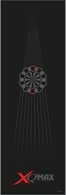 Pikado Tepih Dartmat Crna Crvena 80CM
