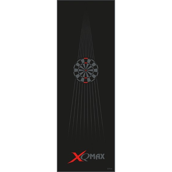 Pikado Tepih Dartmat Crna Crvena 80CM