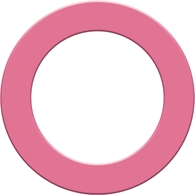 Zaštitni Okvir Za Pikado Metu Designa Roza