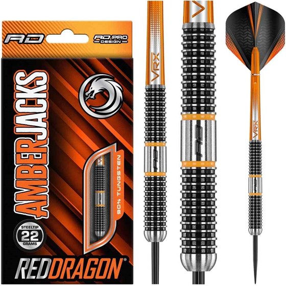 Strelice Za Pikado Amberjack 18 90% Tungsten