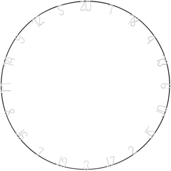 Metalni Brojevi Za Pikado Metu Designa
