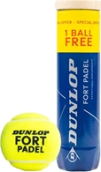 Loptice Za Padel Dunlop Fort Padel 3+1