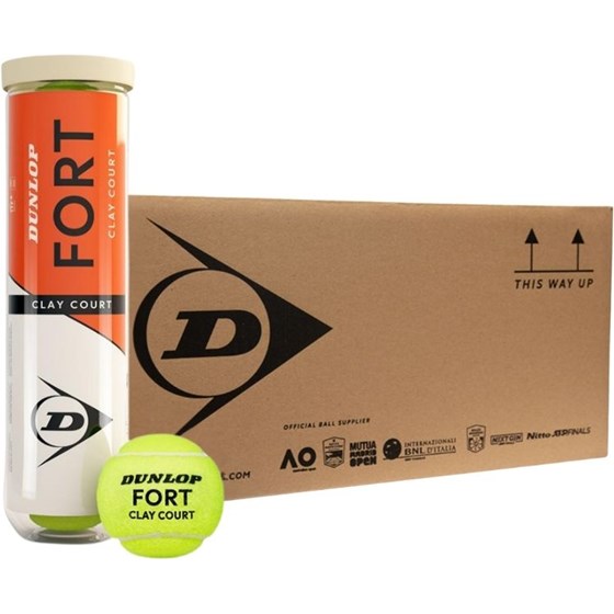 Loptice Za Tenis Dunlop Fort Clay Court 4/1 x18
