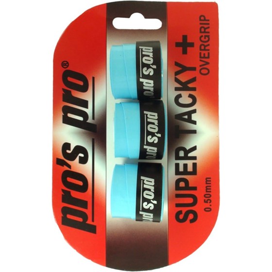 Grip Za Reket Pro's Pro SUPER TACKY PLUS 3pack Plavi