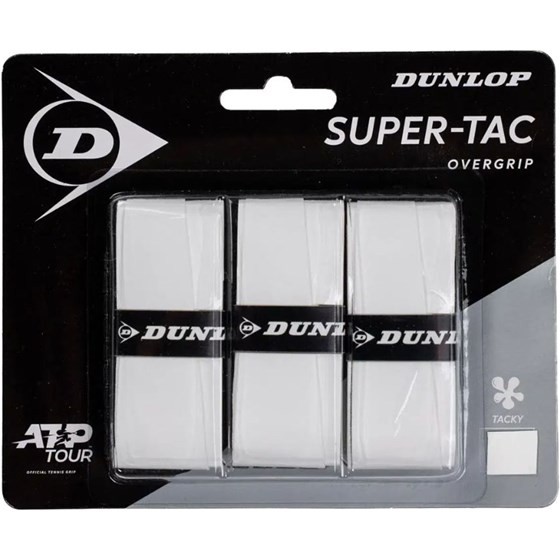 Grip Za Reket Dunlop Super-Tac Bijela