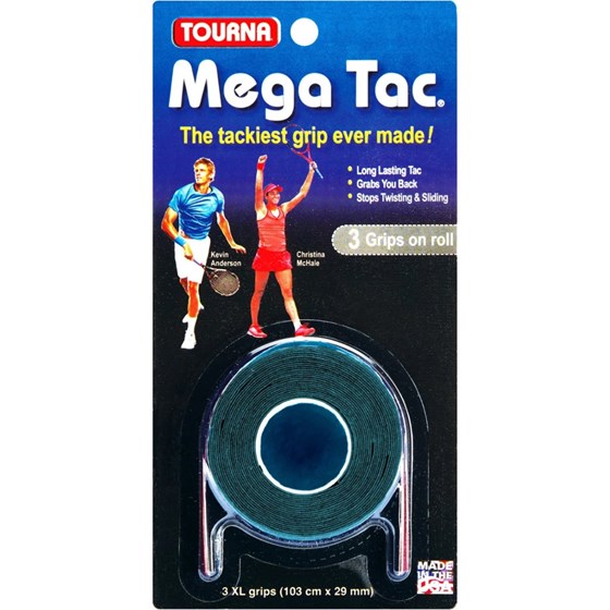 Grip Za Reket Tourna Mega Tac Crna