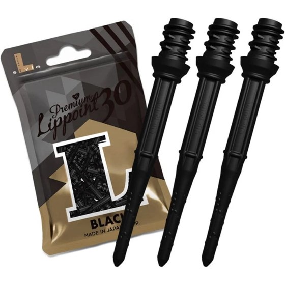 Pikado Špice L-Style Premium LipPoint Long Tip 30Kom Crna