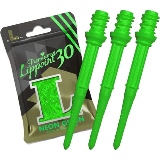 Pikado Špice L-Style Premium LipPoint Long Tip 30Kom Neon Zelena