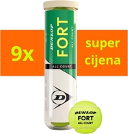 Loptice Za Tenis Dunlop Fort All Court TS 4/1 x9