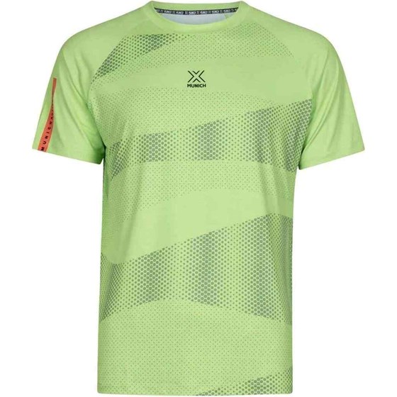 Majice Za Padel Munich Smash Lime