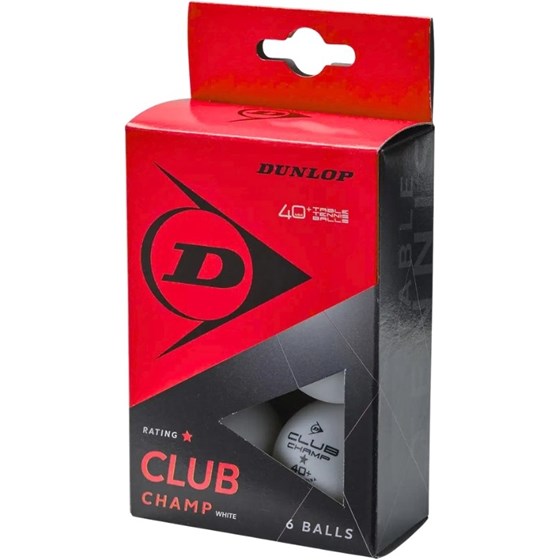 Loptice Za Stolni Tenis Club Champ 6Kom Bijela