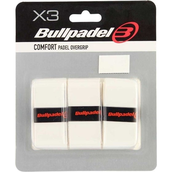 Grip Za Padel Bullpadel Comfort 3 Kom Bijela