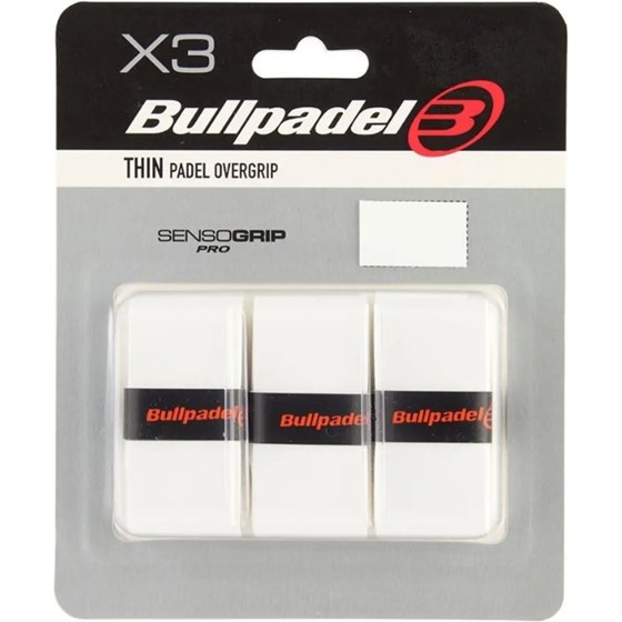 Grip Za Padel Bulpadel Thin 3 Kom Bijela