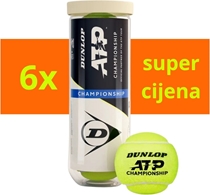 Loptice Za Tenis Dunlop ATP Championship 3/1 x6