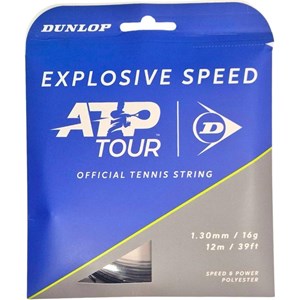 Žica Za Tenis Dunlop ATP Tour Explosive Speed 1.30mm 12m Crna