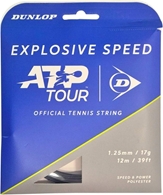 Žica Za Tenis Dunlop ATP Tour Explosive Speed 1.25mm 12m Crna