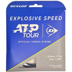 Žica Za Tenis Dunlop ATP Tour Explosive Speed 1.25mm 12m Crna