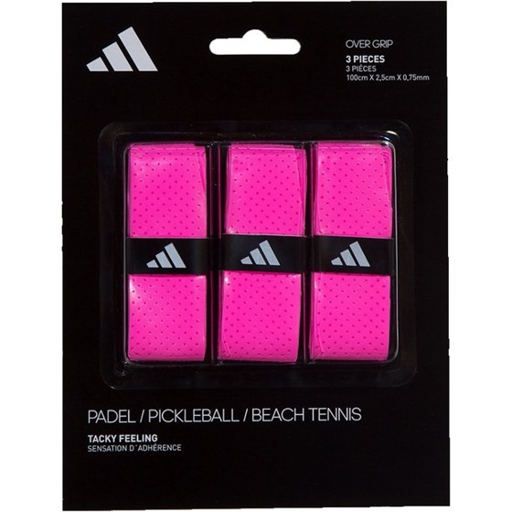Grip Za Reket adidas 3 Kom Roza