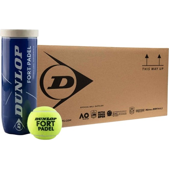 Padel Loptice Dunlop Fort Padel x24