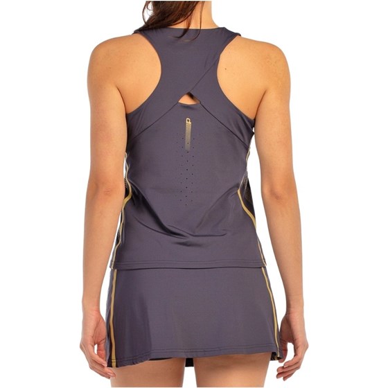 Majica za padel Bullpadel Acora Charcoal