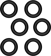 Prsteni Za Pikado Nastavke O Rings Designa 6 Kom