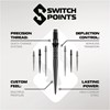 Pikado Špice Switch Point Wave Crna