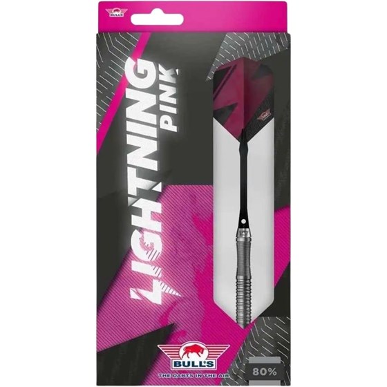 Strelice Za Pikado Lightning Pink 80% Tungsten