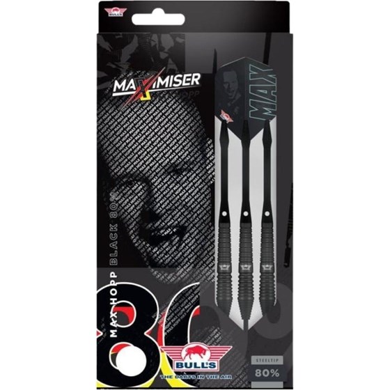 Strelice Za Pikado Max Hopp Black 80% Tungsten