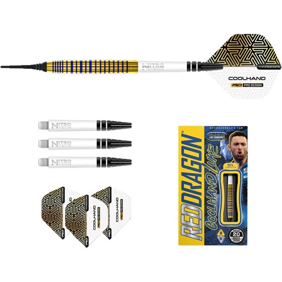 Strelice Za Pikado Luke Humphries TX3 Gold SE  90% Tungsten