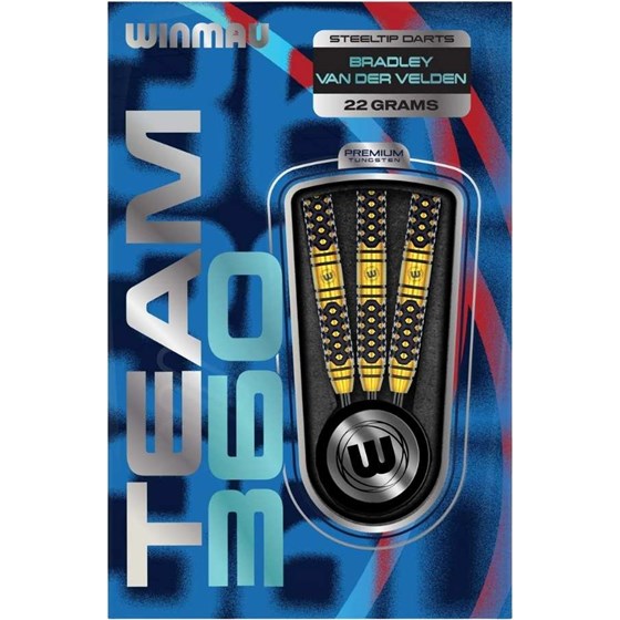 Strelice Za Pikado Bradley Van Der Velden Team 360 90% Tungsten