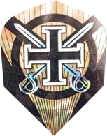 Pikado Pera Hologram Cross Zlatna