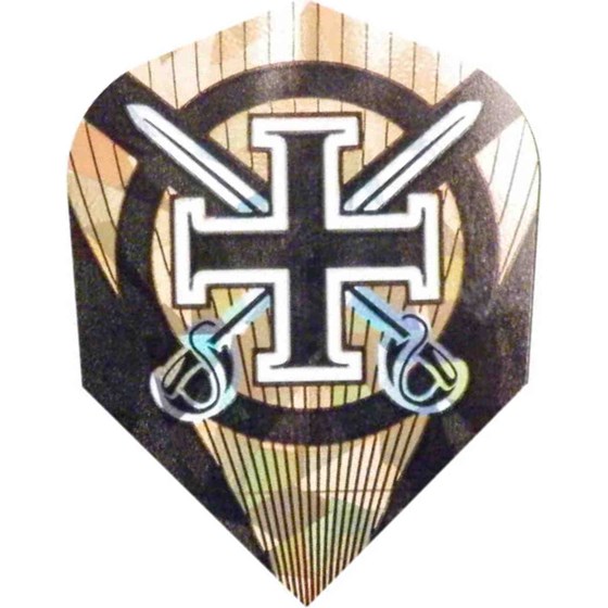 Pikado Pera Hologram Cross Zlatna