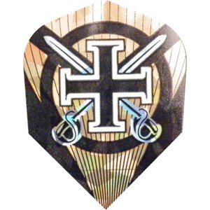 Pikado Pera Hologram Cross Zlatna