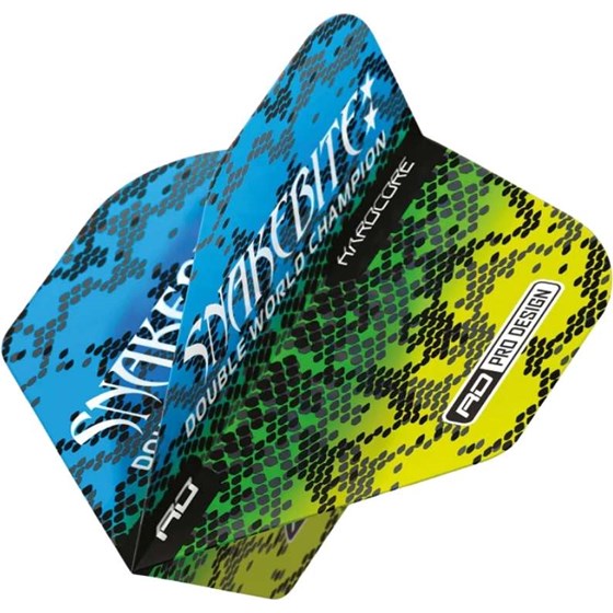 Pikado Pera Peter Wright Hardcore Multi Snake Plava Zelena No2