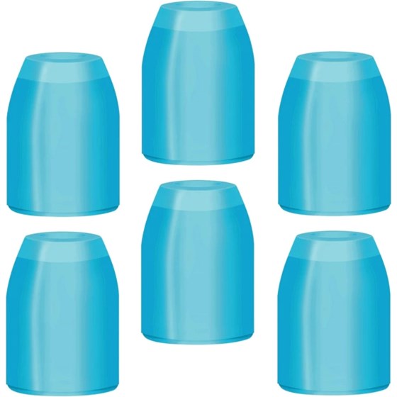 Prsteni Za Pikado Nastavak Champagne Ring Standard Prozirna Plava 6kom