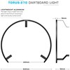 Rasvjeta Za Pikado Metu Torus 270 Plava