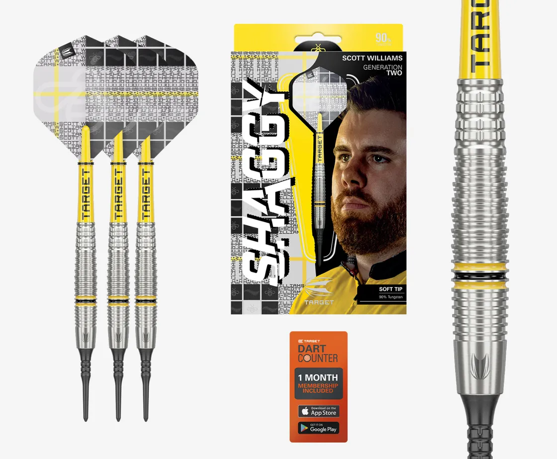 Strelice Za Pikado Scott Williams G2 90% Tungsten