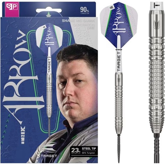 Strelice za pikado Shane McGuirk G1 90% Tungsten