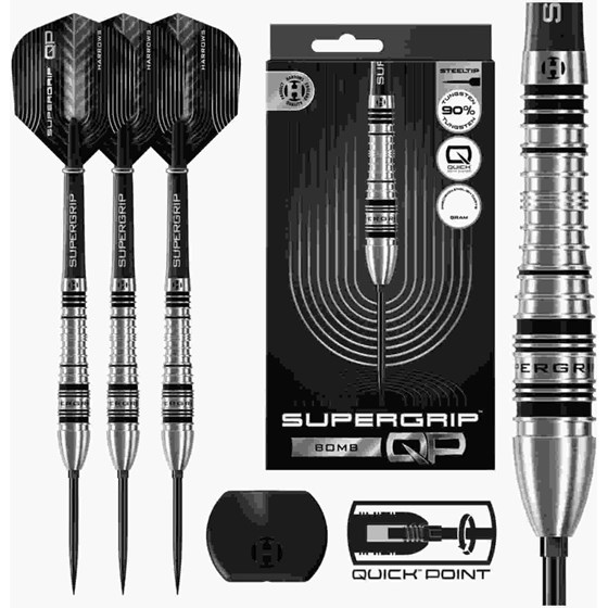Strelice Za Pikado Supergrip  QP Bomb 90% Tungsten